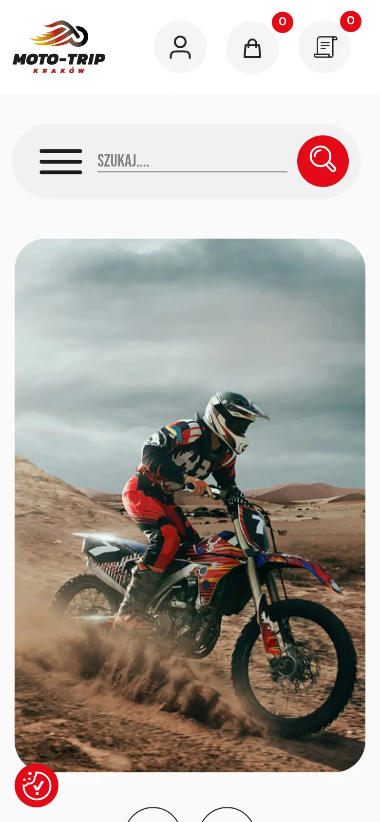 Moto-Trip - Części Suzuki - widok mobilny
