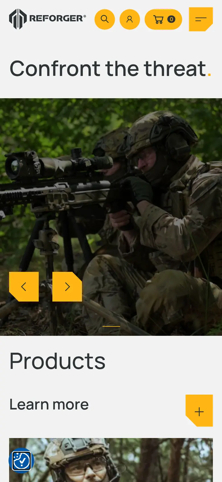 Reforger - widok mobilny